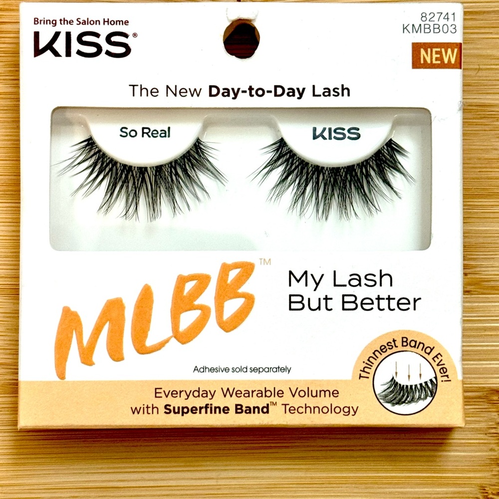Kiss MLBB So Real Lashes - Bold Black
